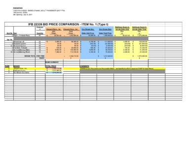 53 Stunning Price Comparison Templates (Excel & Word) ᐅ TemplateLab