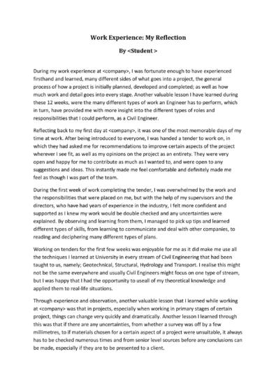 50 Best Reflective Essay Examples (+Topic Samples) ᐅ TemplateLab