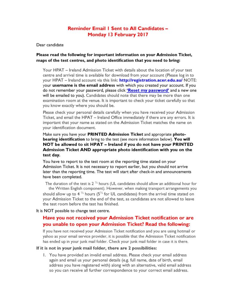 50 Polite Reminder Email Samples & Templates ᐅ TemplateLab