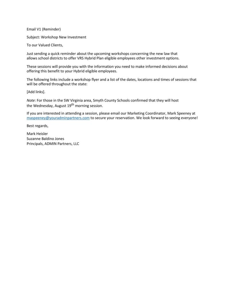 50 Polite Reminder Email Samples & Templates ᐅ TemplateLab