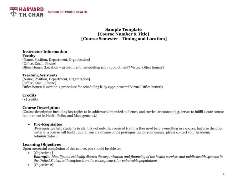 47 Editable Syllabus Templates Course Syllabus бђ Templatelab 47 Editable Syllabus Templates Course Syllabus бђ Templatelab