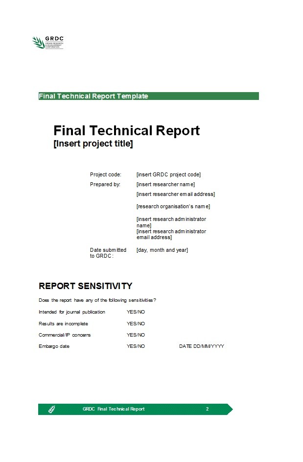 50 Professional Technical Report Examples (+Format Samples) ᐅ