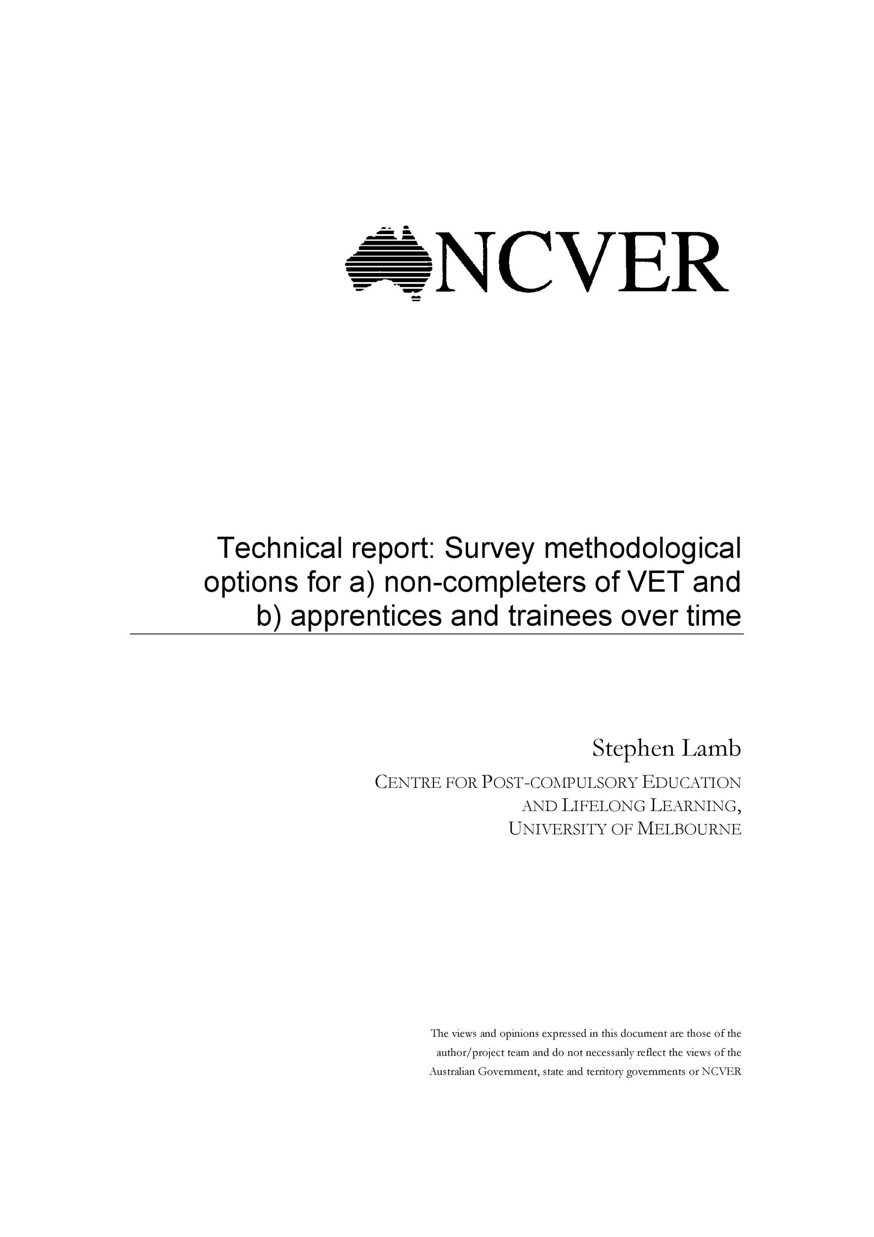 Free technical report template 14