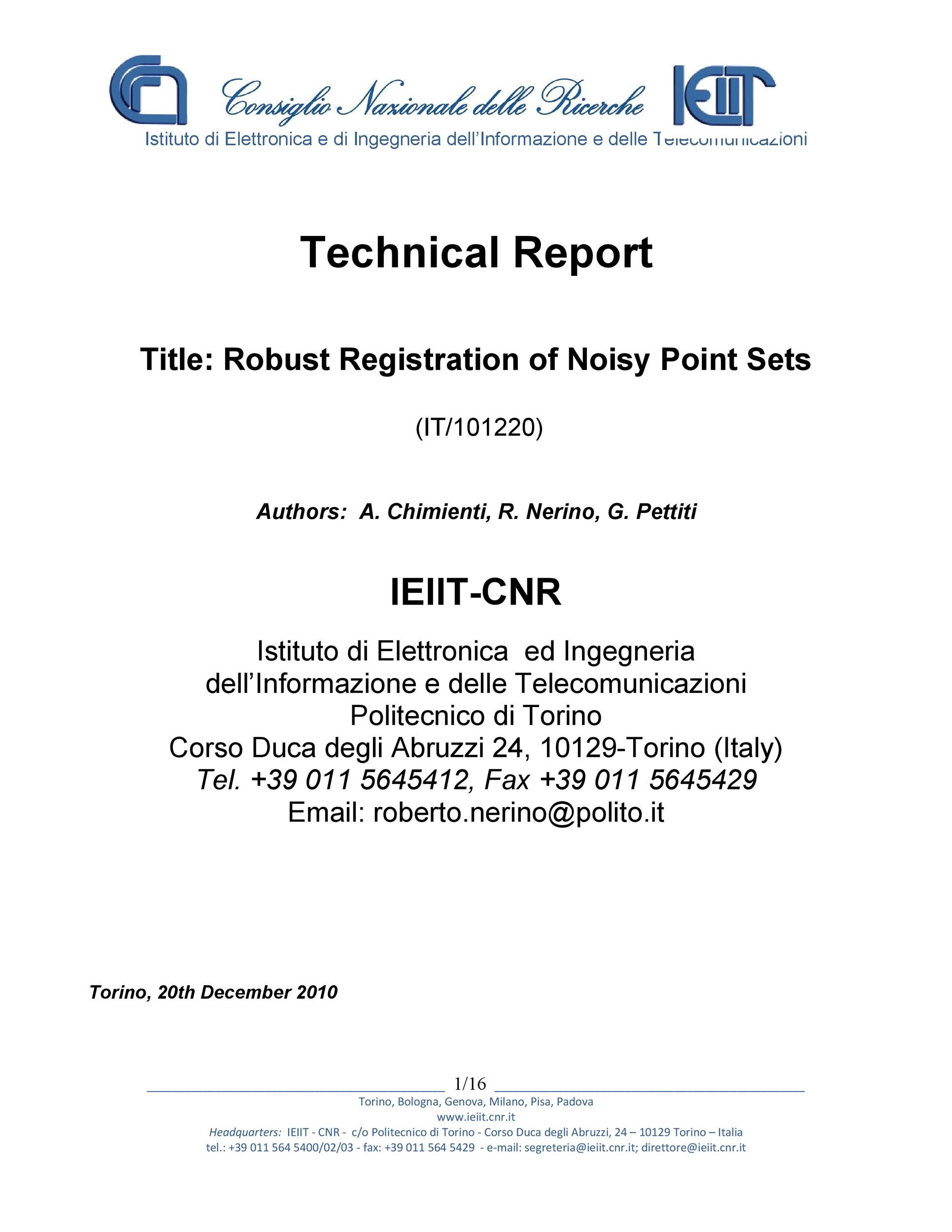 how to write the technical report