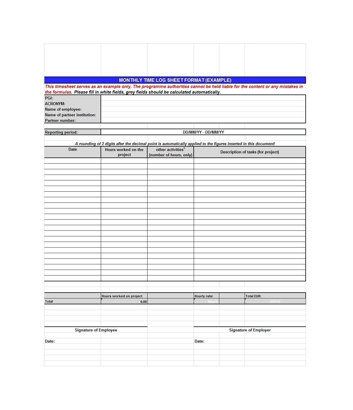 Employee Task Tracking Template from templatelab.com