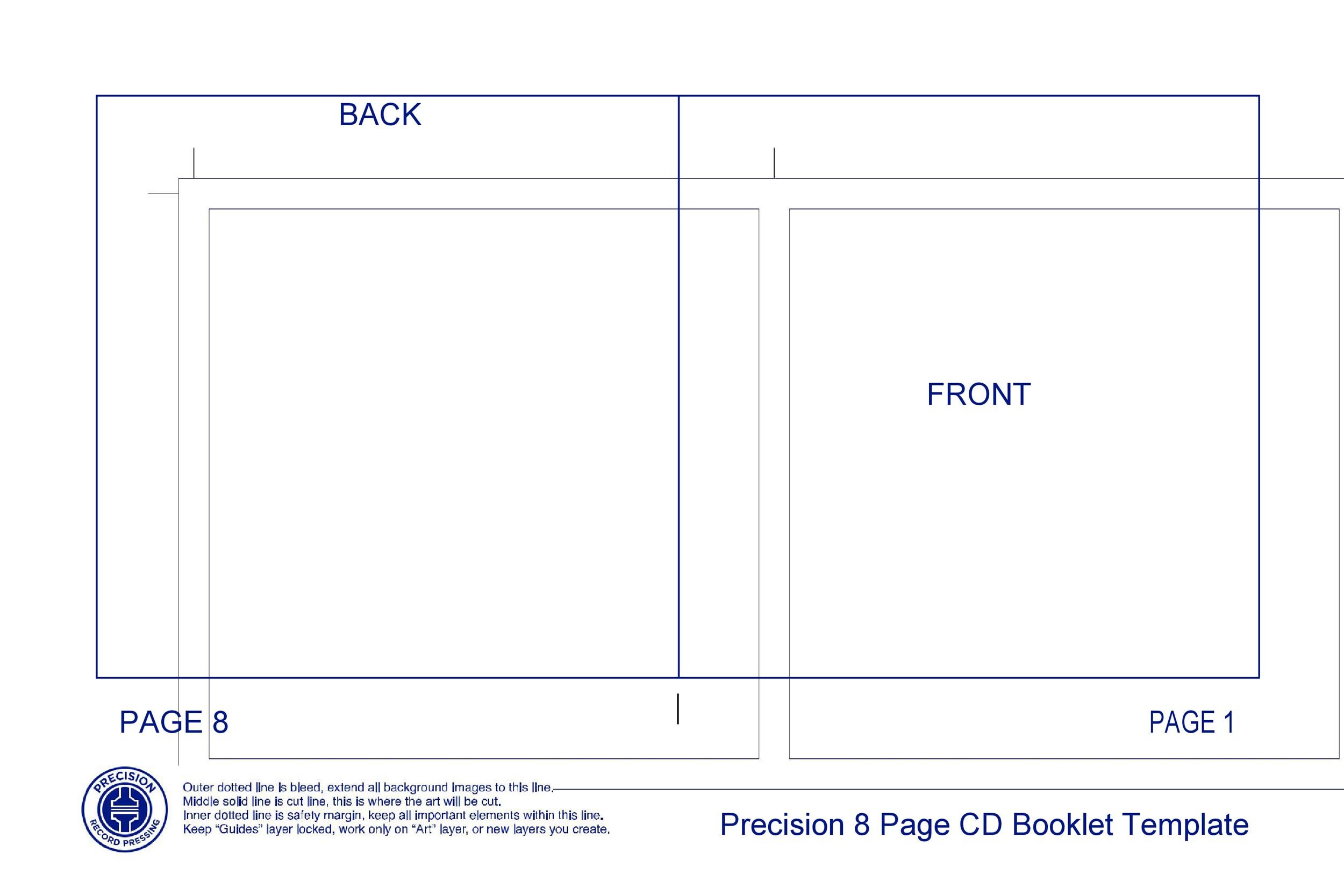 Free booklet template 09