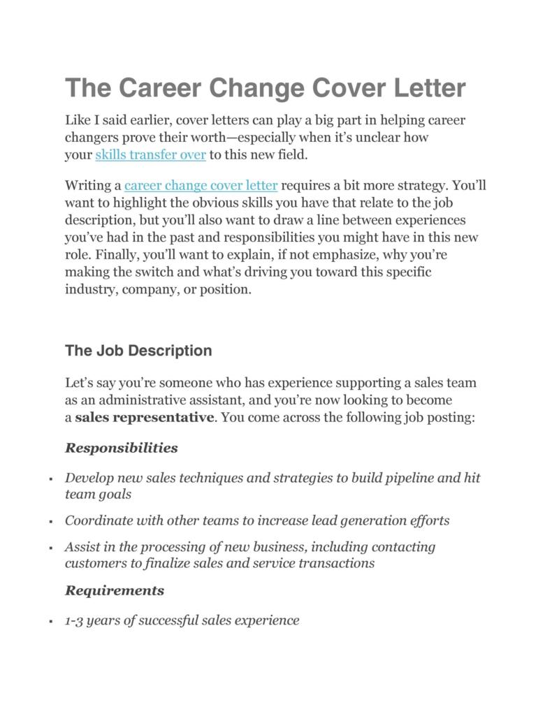 career change cover letter 2022