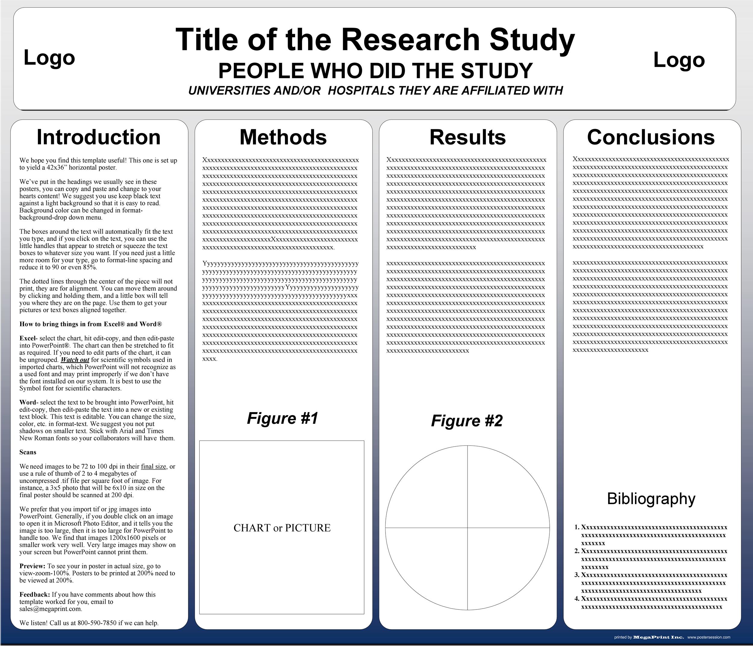 what to include in a research poster