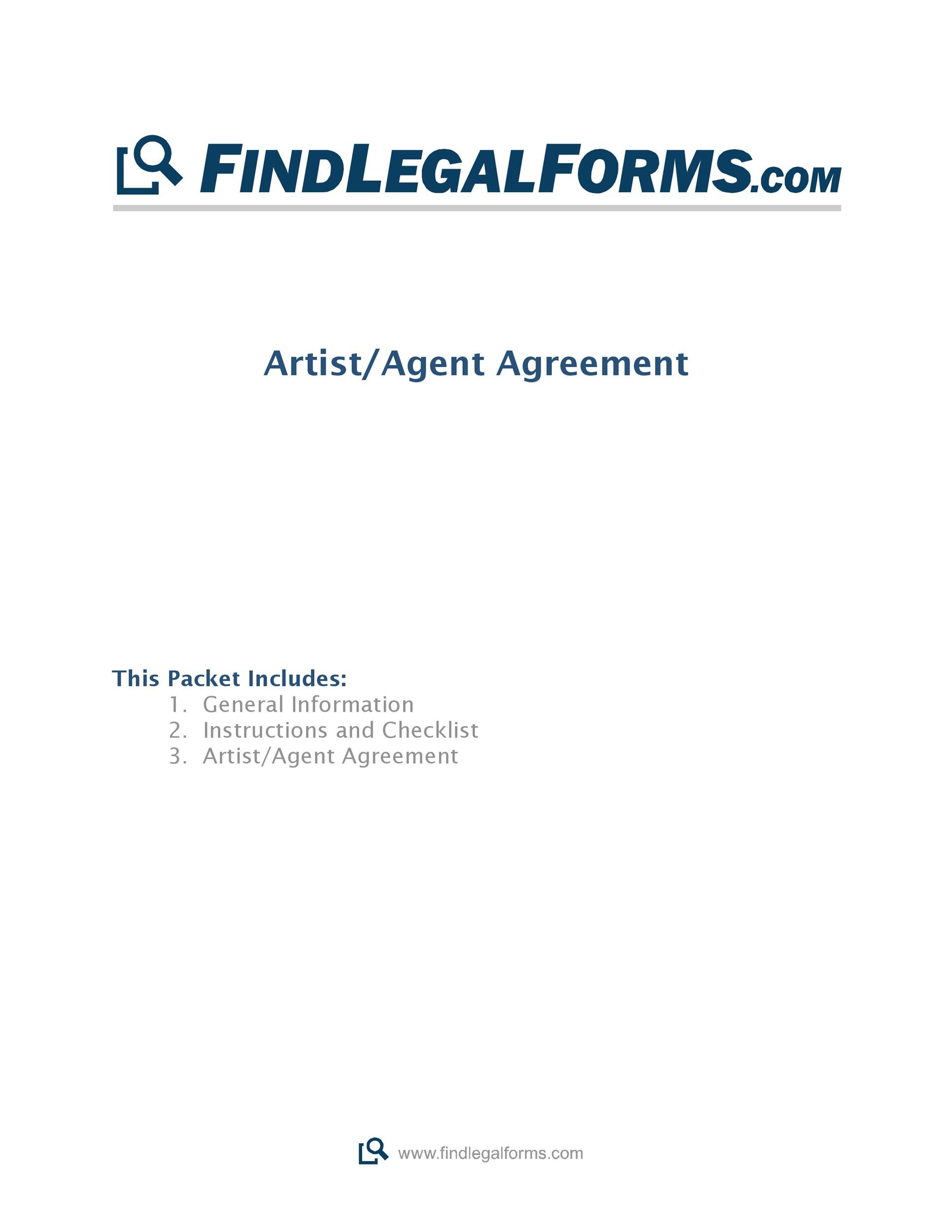 Free artist management contract 22