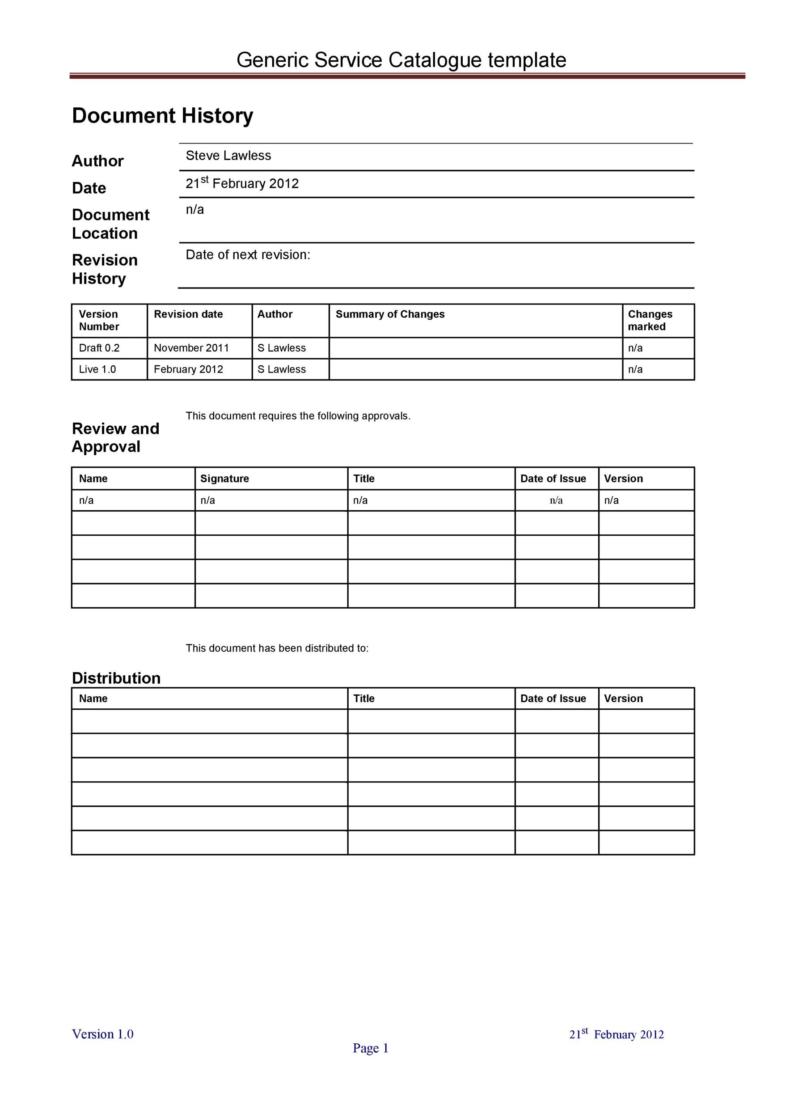 50 Free Catalog Templates (MS Word, Instant Download) ᐅ TemplateLab