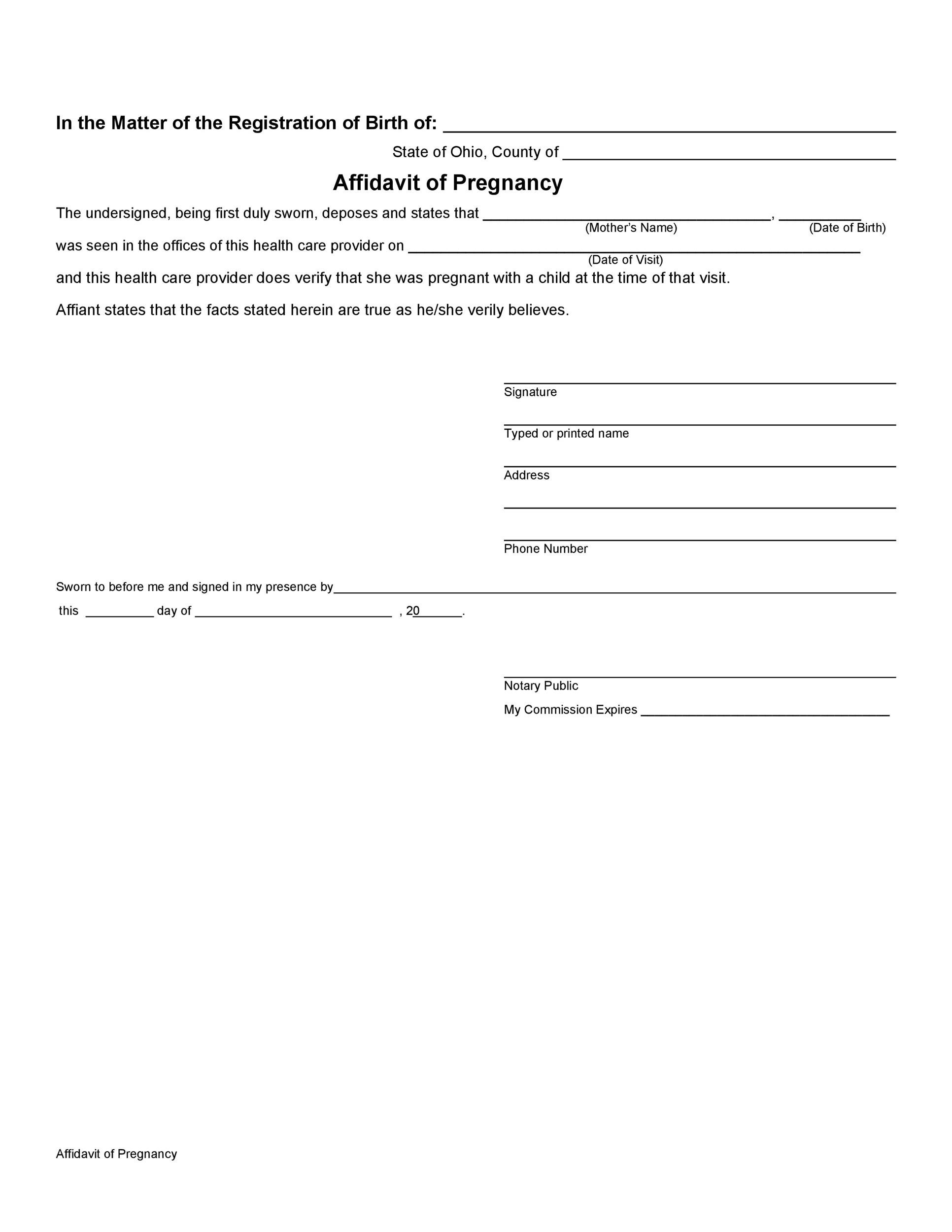 Free pregnant papers 23