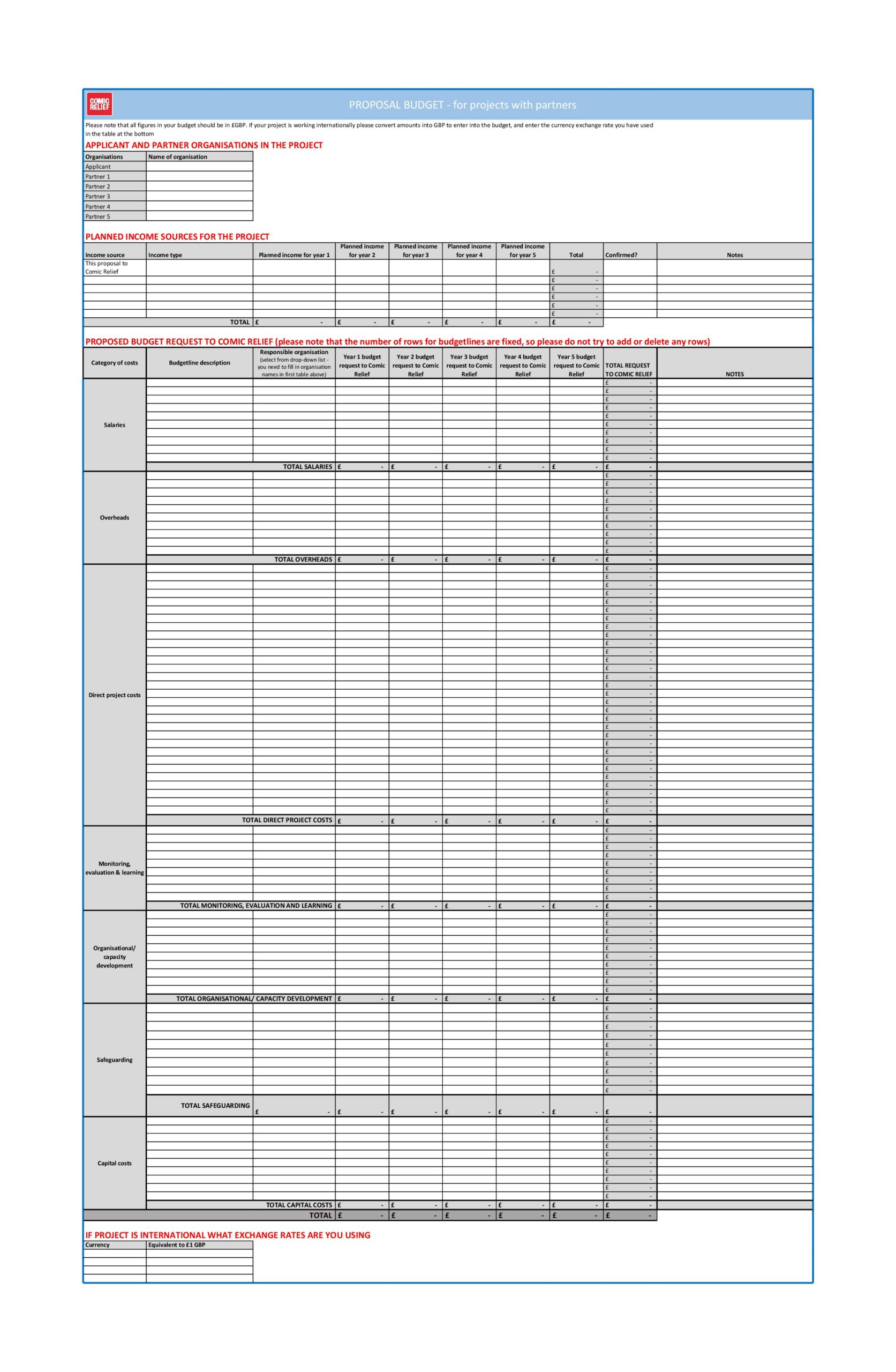 Free budget proposal template 06