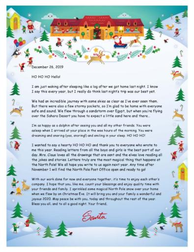 Christmas Letter Templates