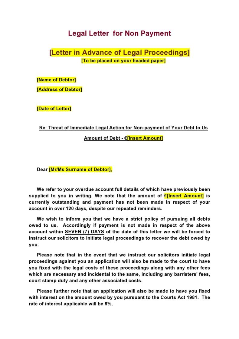 cover letter for legal writing sample