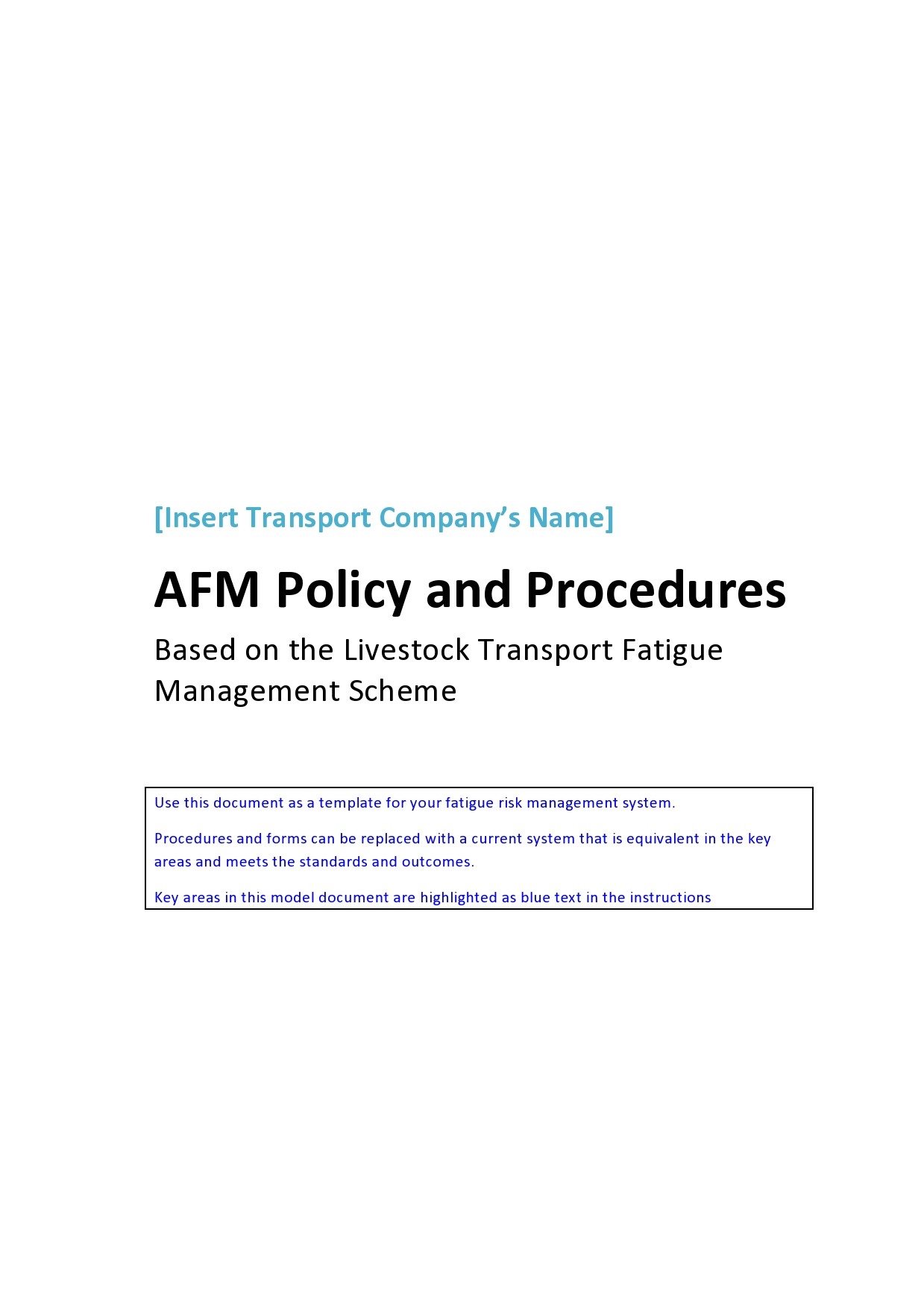 50 Free Policy And Procedure Templates (& Manuals) ᐅ TemplateLab