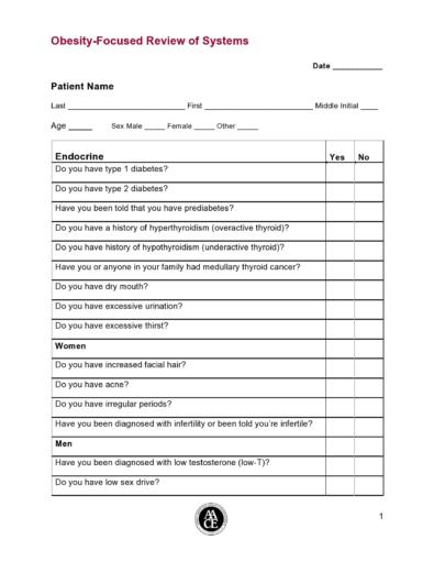 46 Free Review of Systems Templates (+Checklist) ᐅ TemplateLab