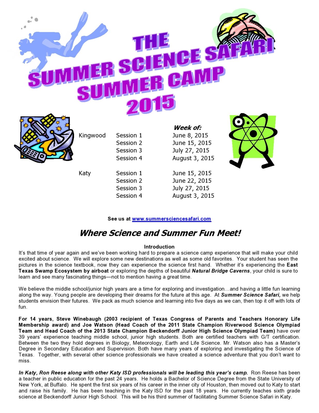 Free summer camp flyer 29