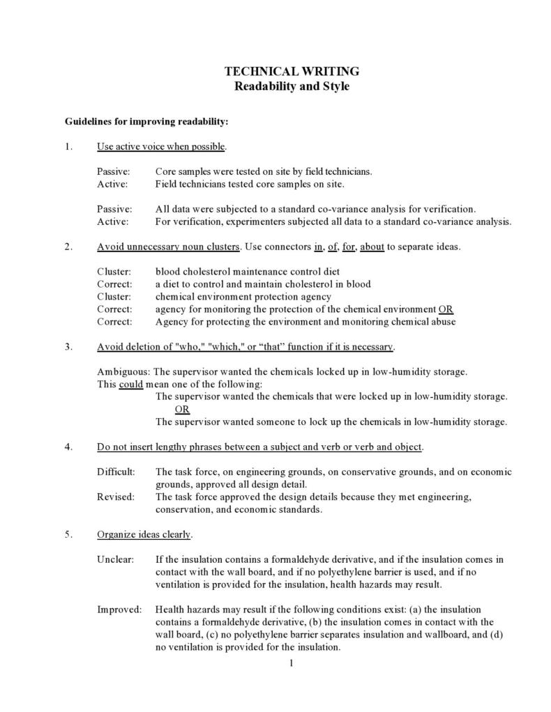 33-good-technical-writing-examples-word-pdf-templatelab