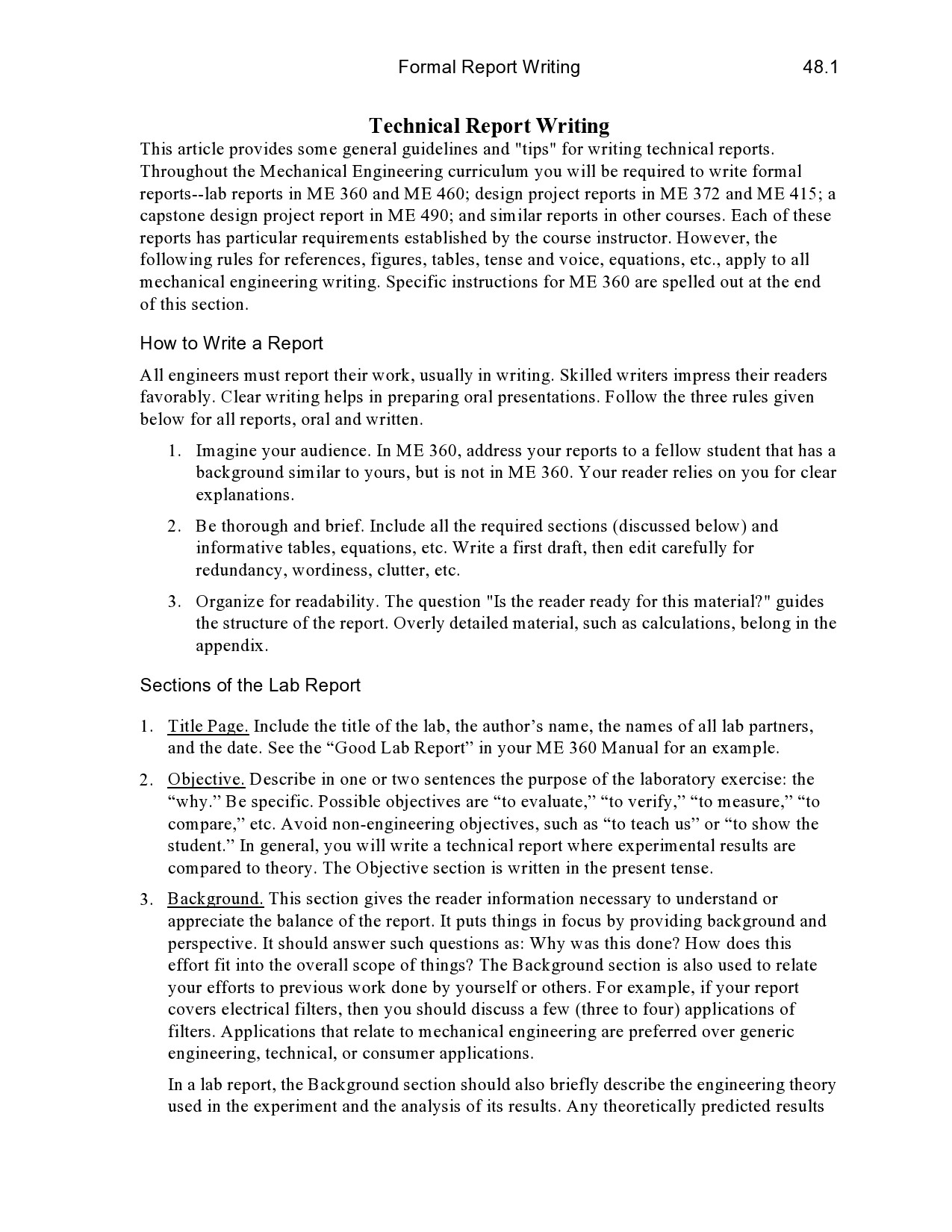 technical essay example pdf