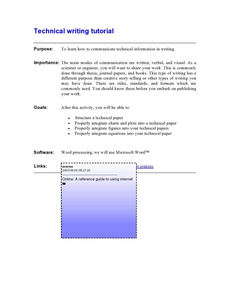 technical writing 101 pdf free