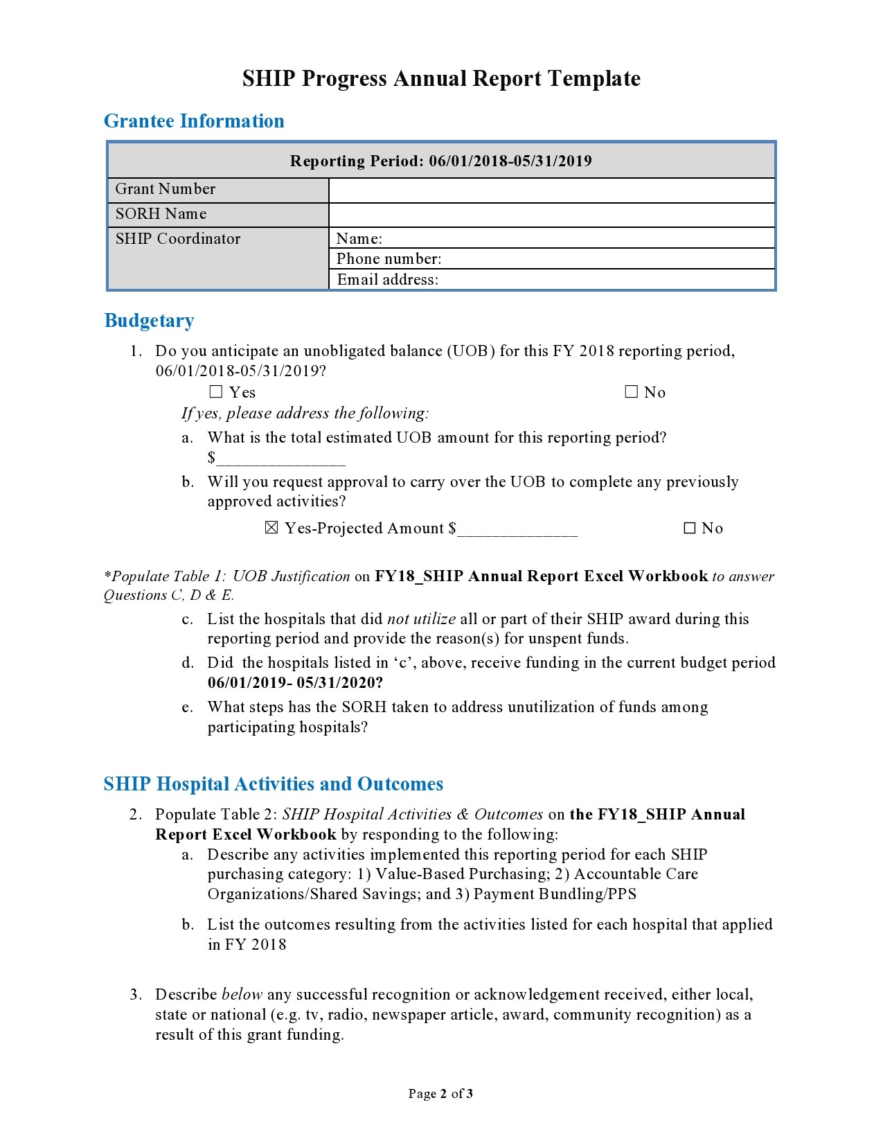 Free annual report template 37