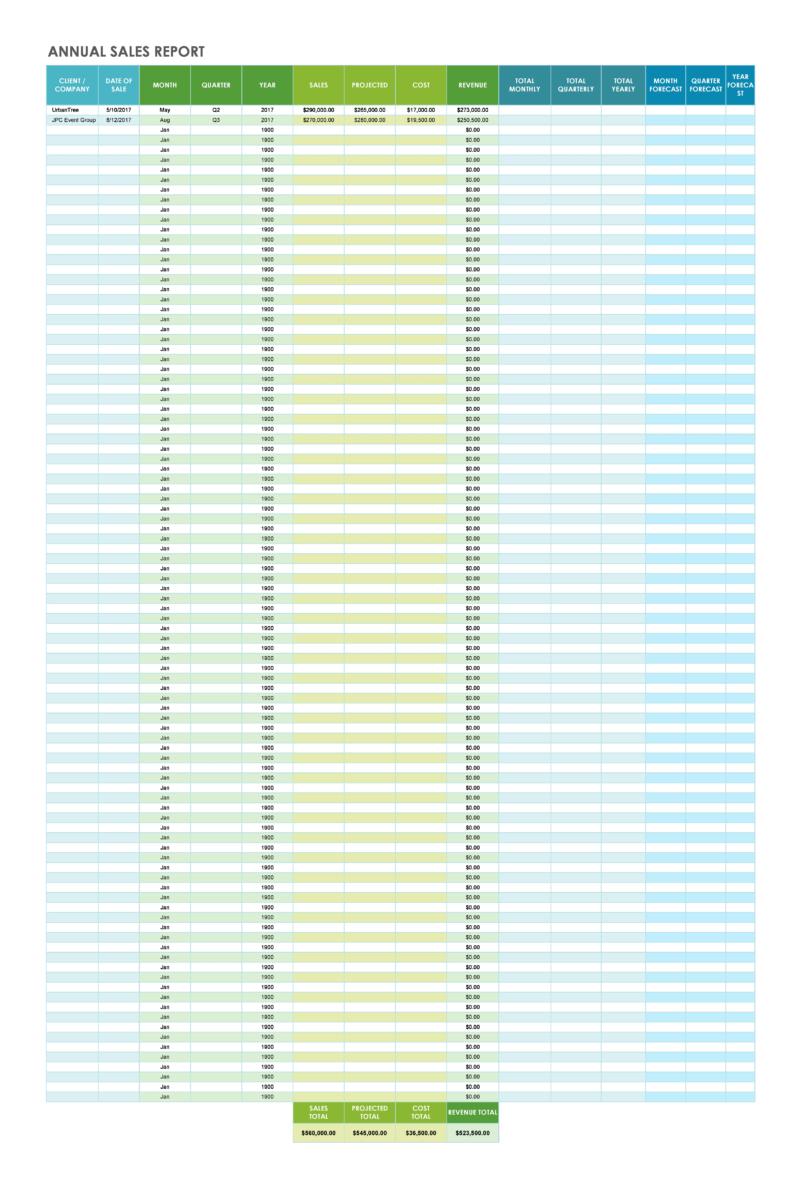 Llc Annual Report Template