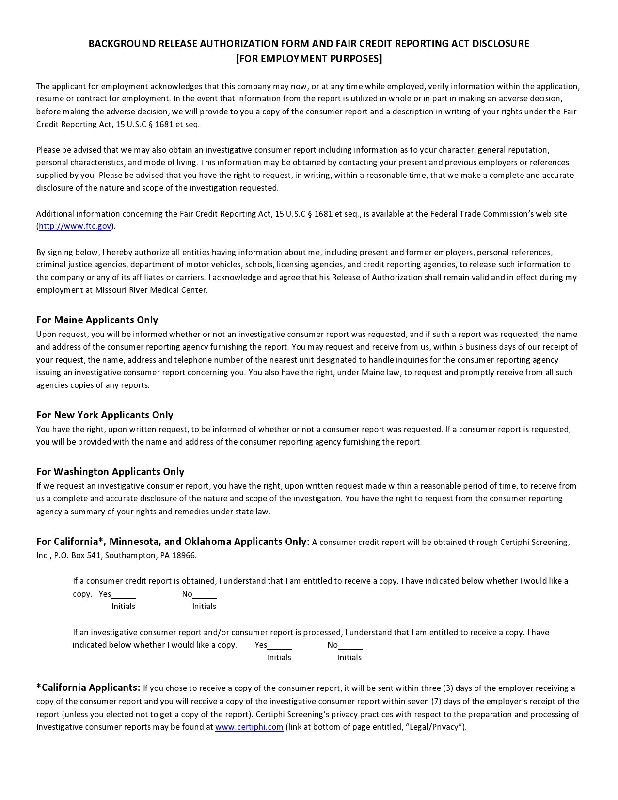 Free background check form 43