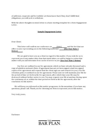 50 Editable Engagement Letter Templates (Free) ᐅ TemplateLab