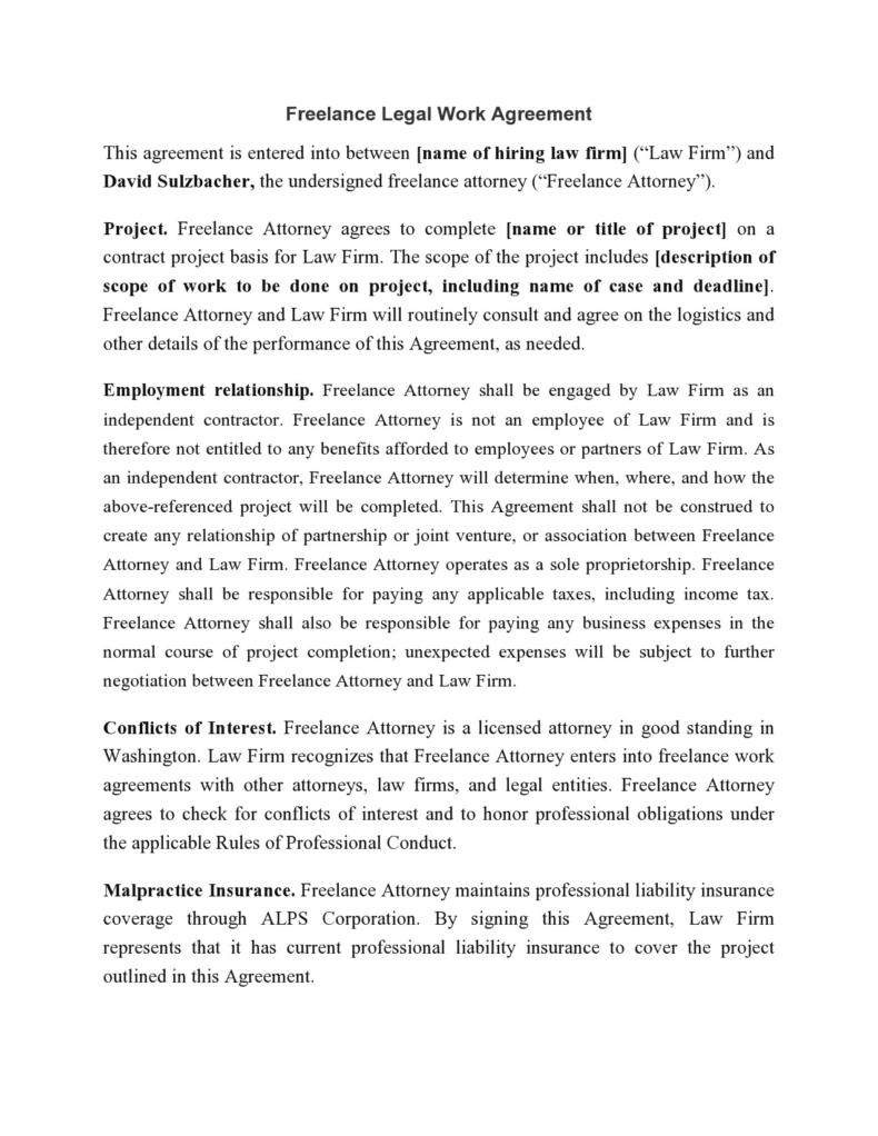 38 Free Freelance Contract Templates (MS Word) ᐅ TemplateLab