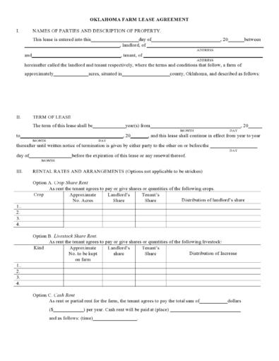 37 free land lease agreements word pdf templatelab