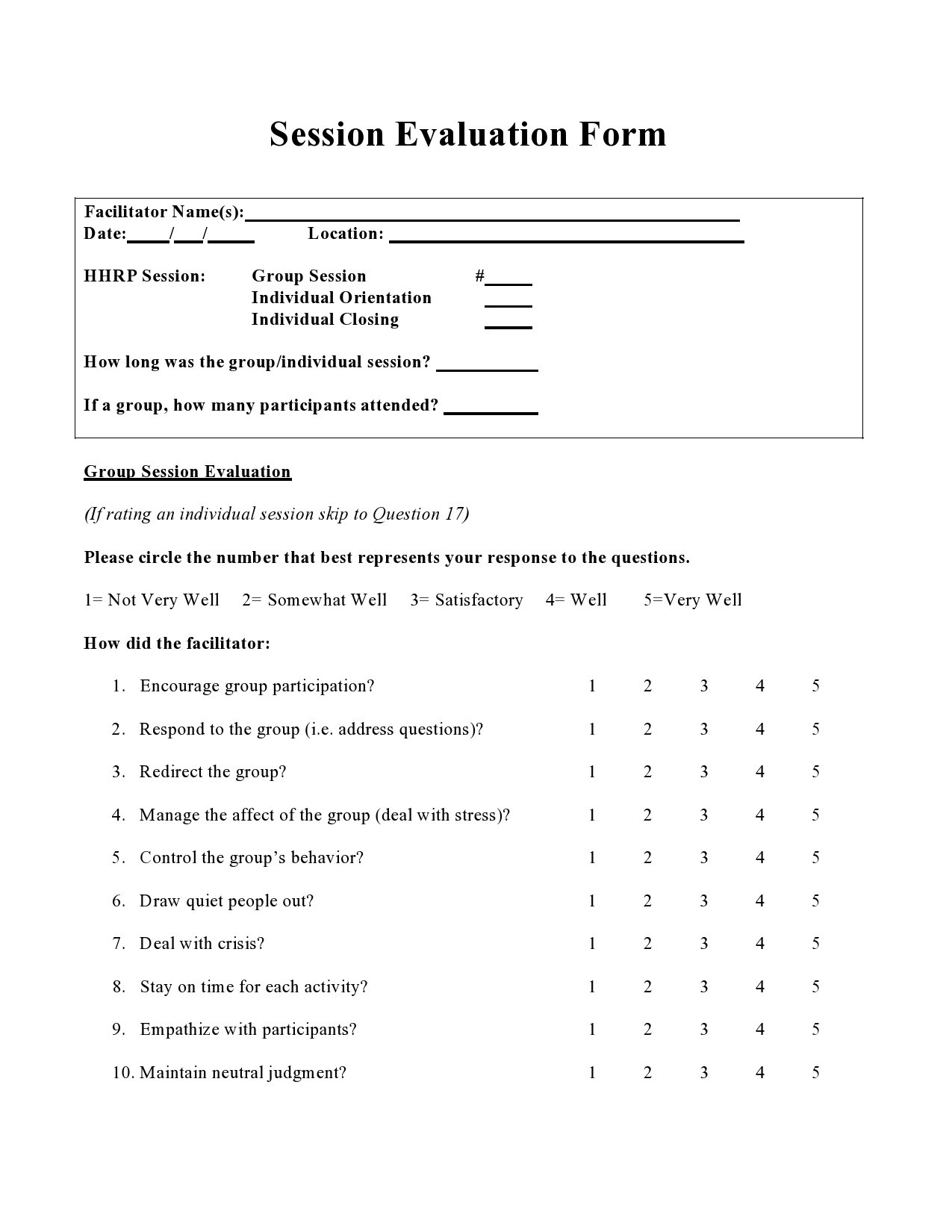 Free peer evaluation form 38