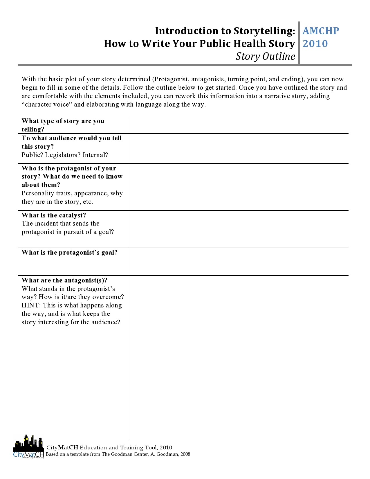 Free story outline template 08