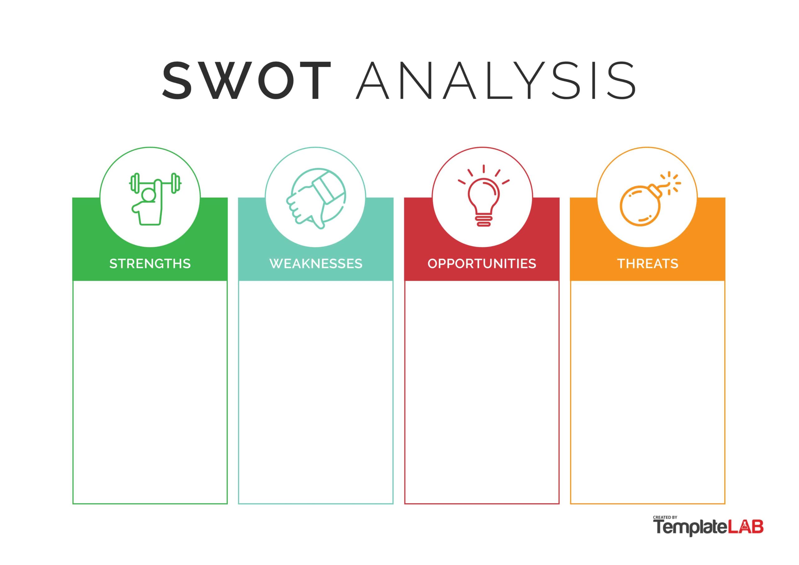 Free SWOT Analysis Template 04