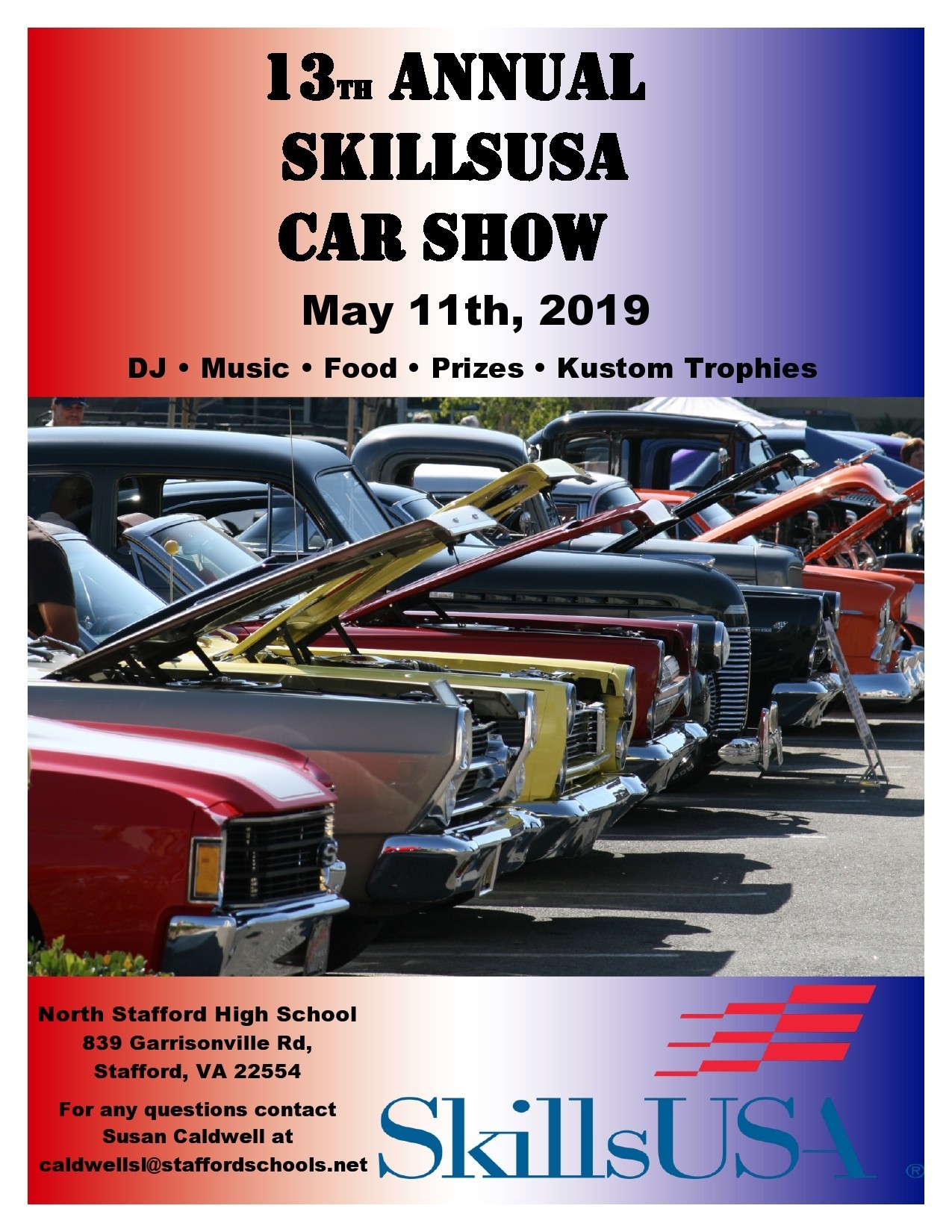 classic car show flyer