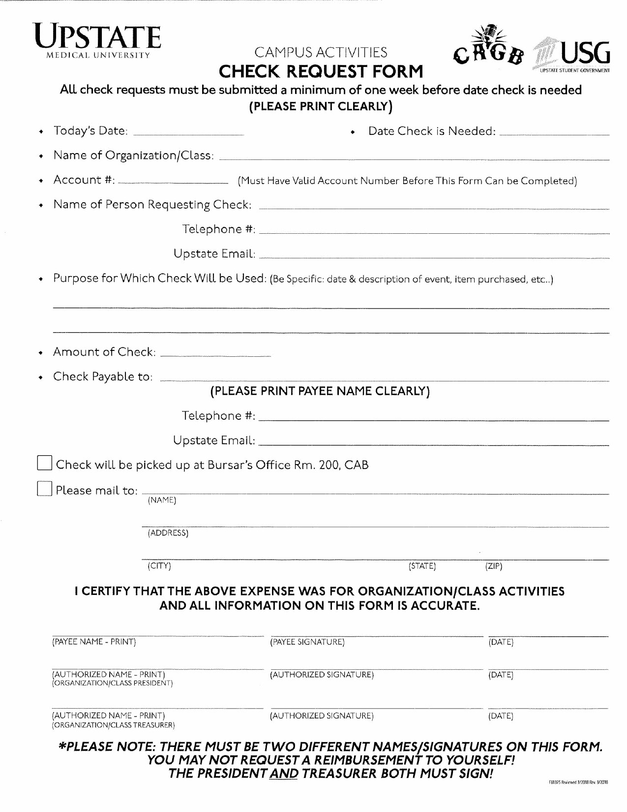 Free check request form 28