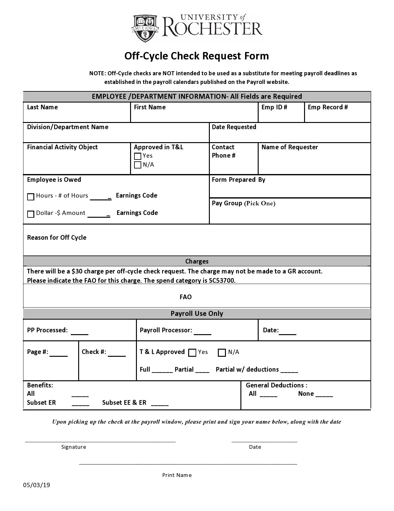 Free check request form 46