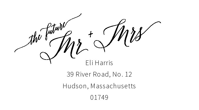 envelope address template printable