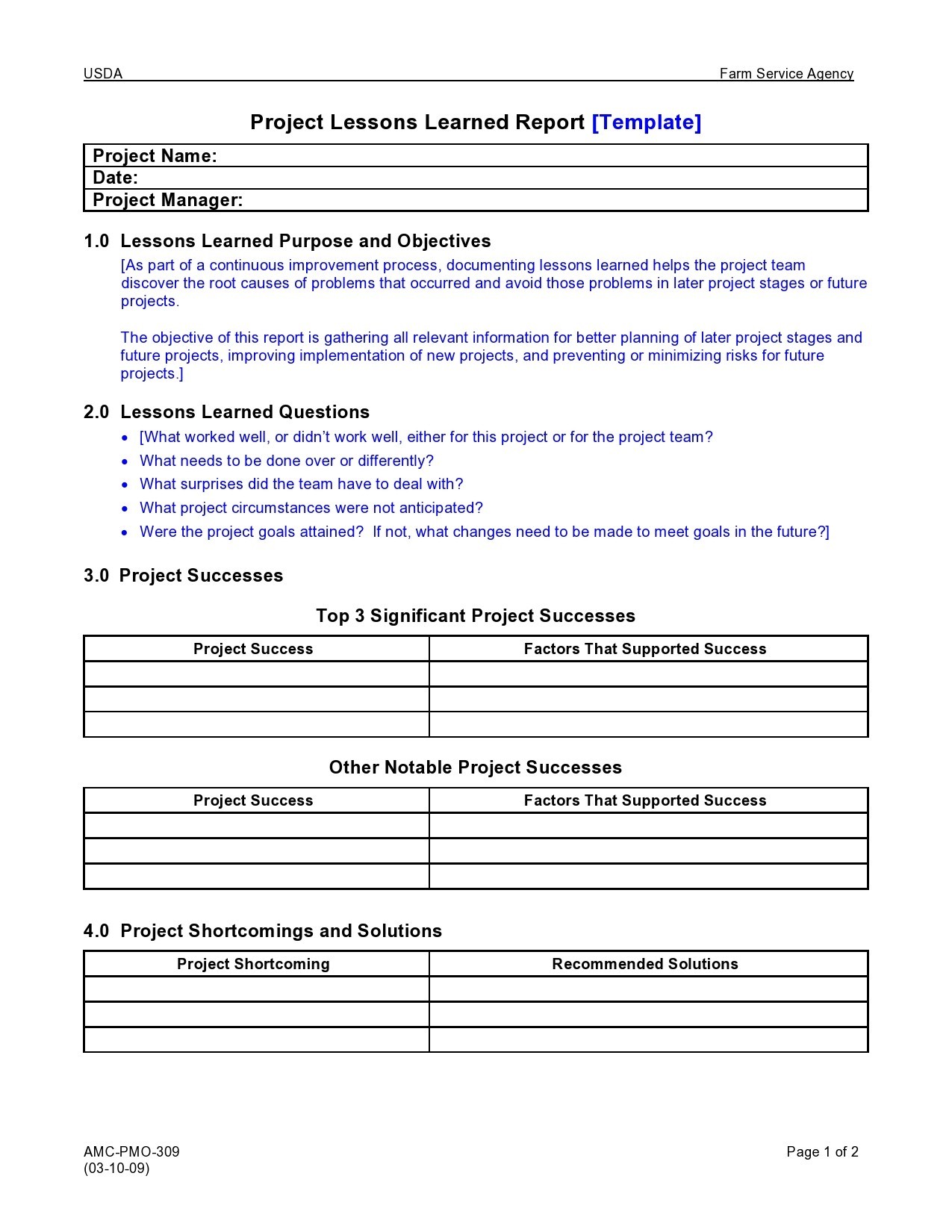 21 Best Lessons Learned Templates [Excel, Word] ᐅ TemplateLab  NCGo Within Lessons Learnt Report Template