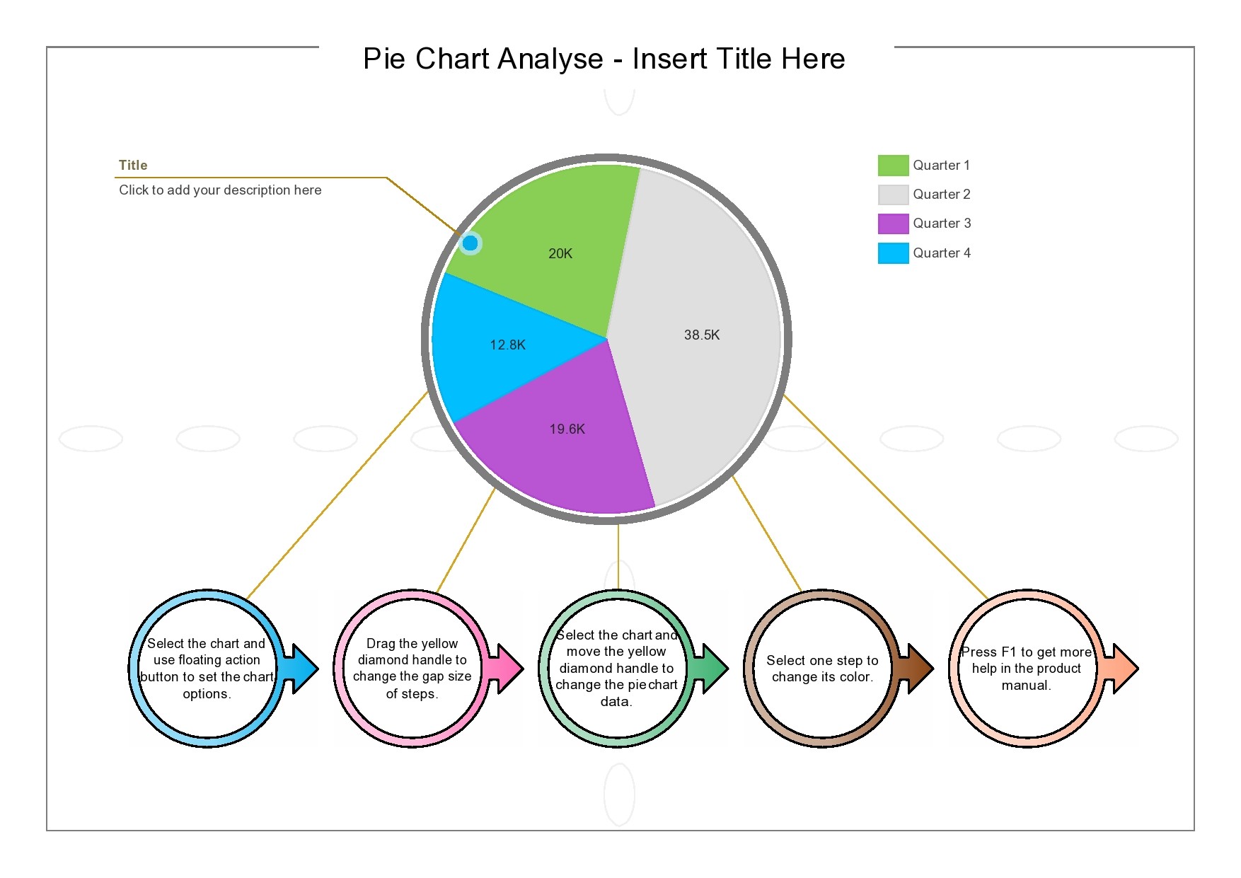 Editable Pie Chart Template