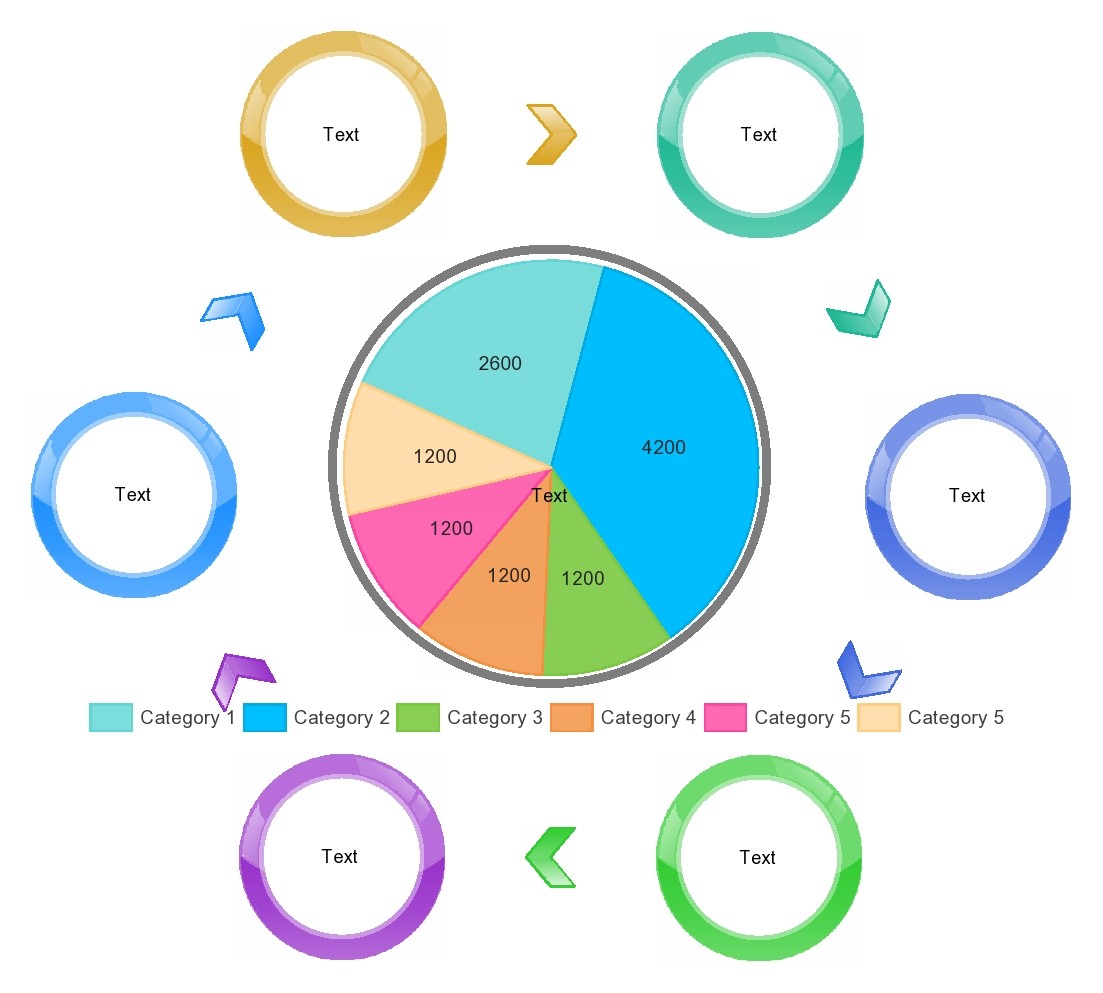 Free pie chart template 14