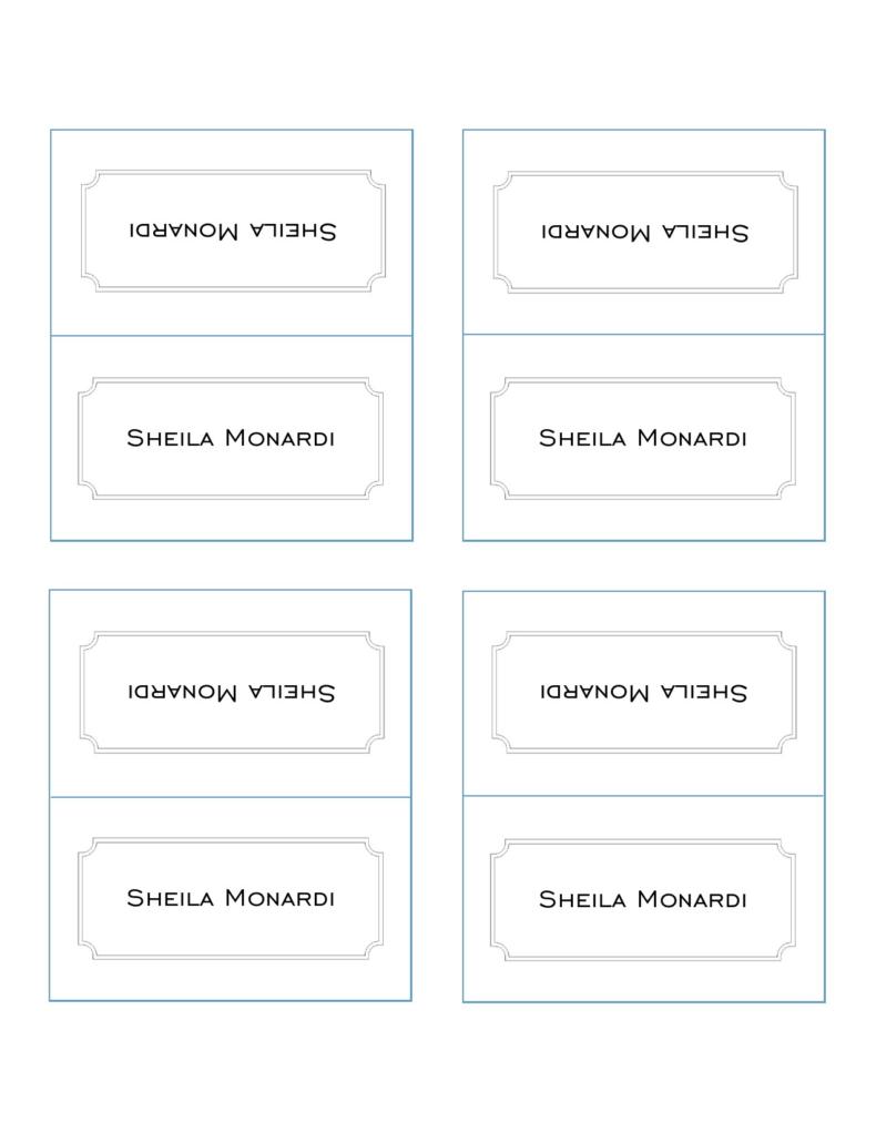 50 Printable Place Card Templates (Free) ᐅ TemplateLab