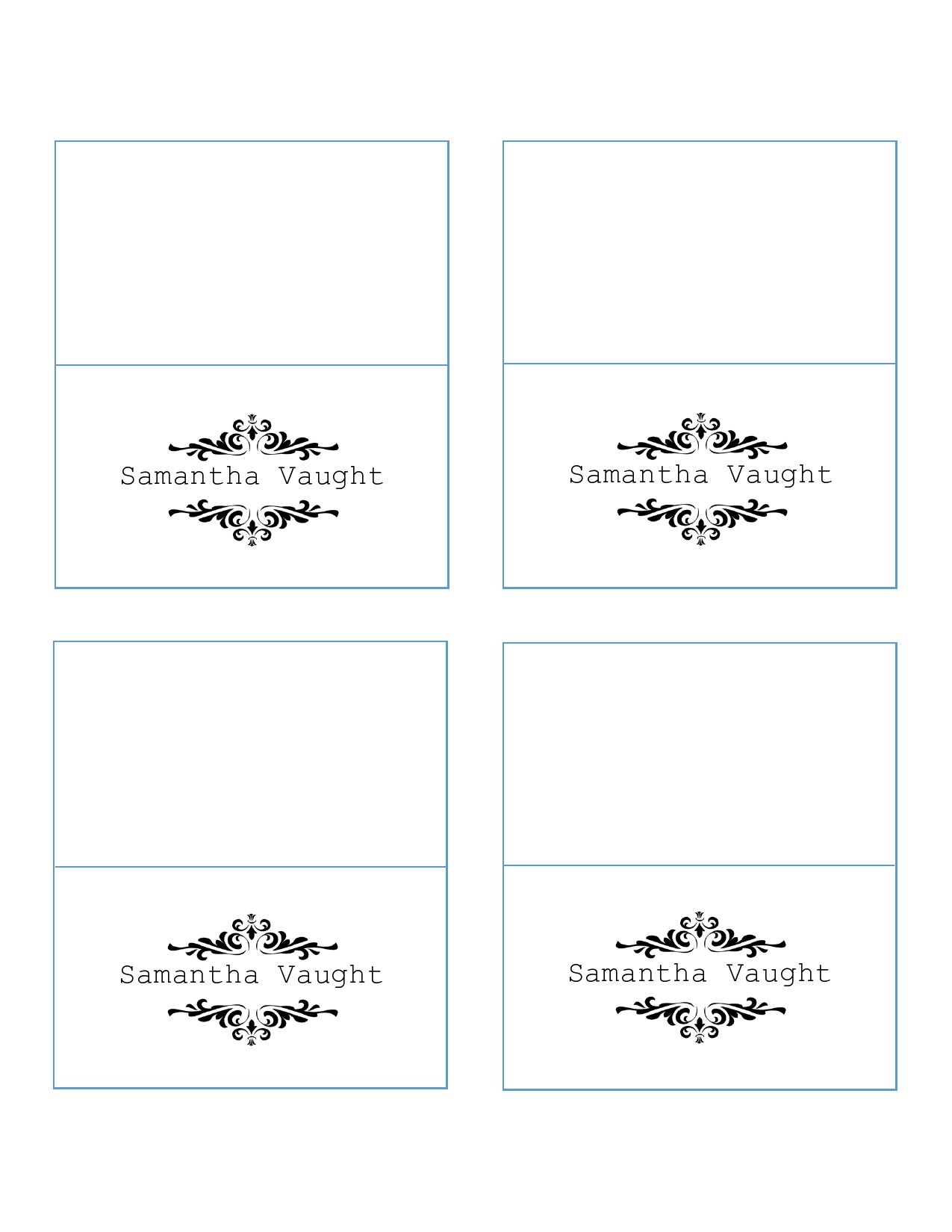 place-card-setting-template