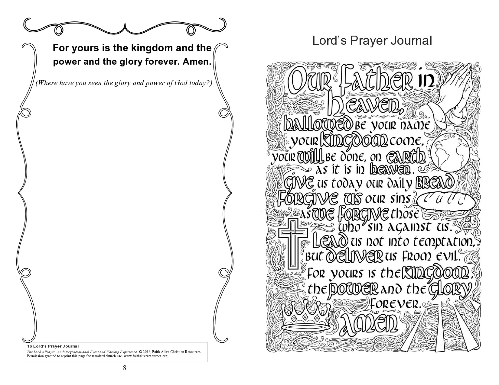 49 Prayer Journal Templates (Kids / Adults) ᐅ TemplateLab