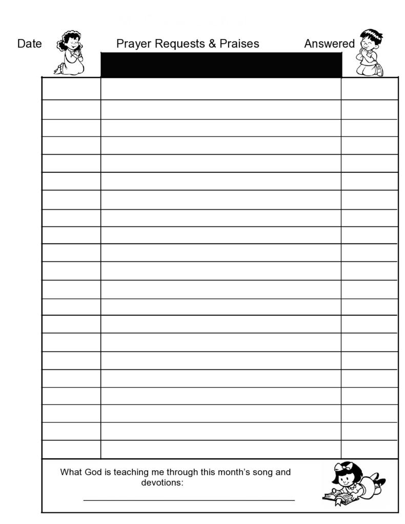 49-prayer-journal-templates-kids-adults-templatelab