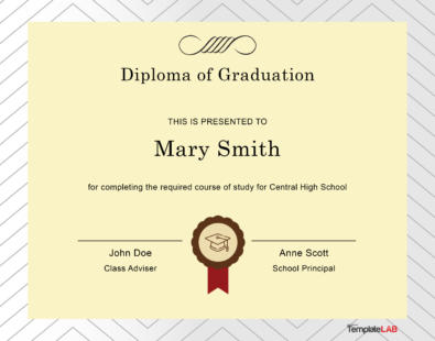 27 Real & Fake Diploma Templates (High school, College, Homeschool)