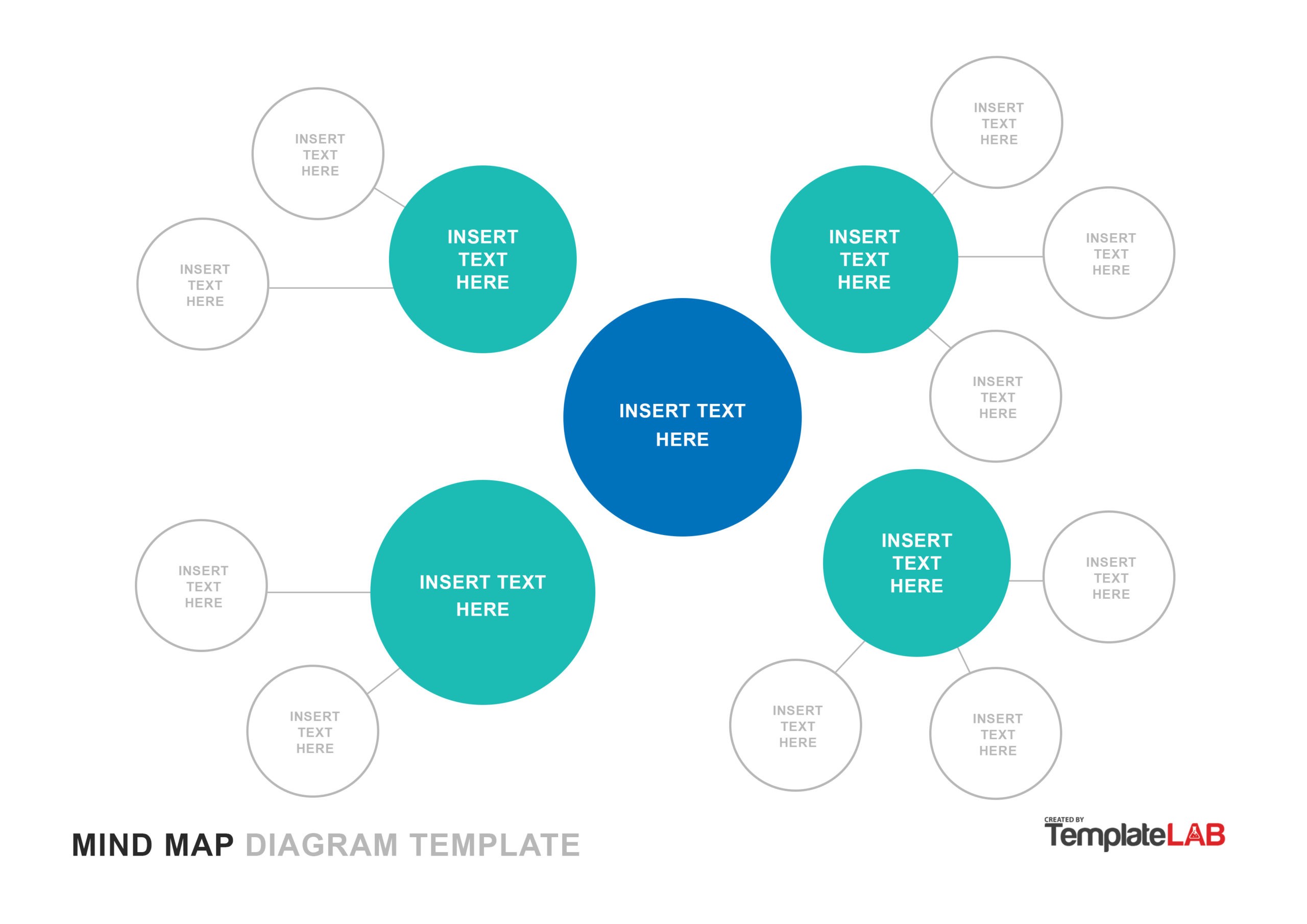 Free Mind Map Examples Printable Form Templates And Letter   Mind Map Template 01 TemplateLab.com  Scaled 