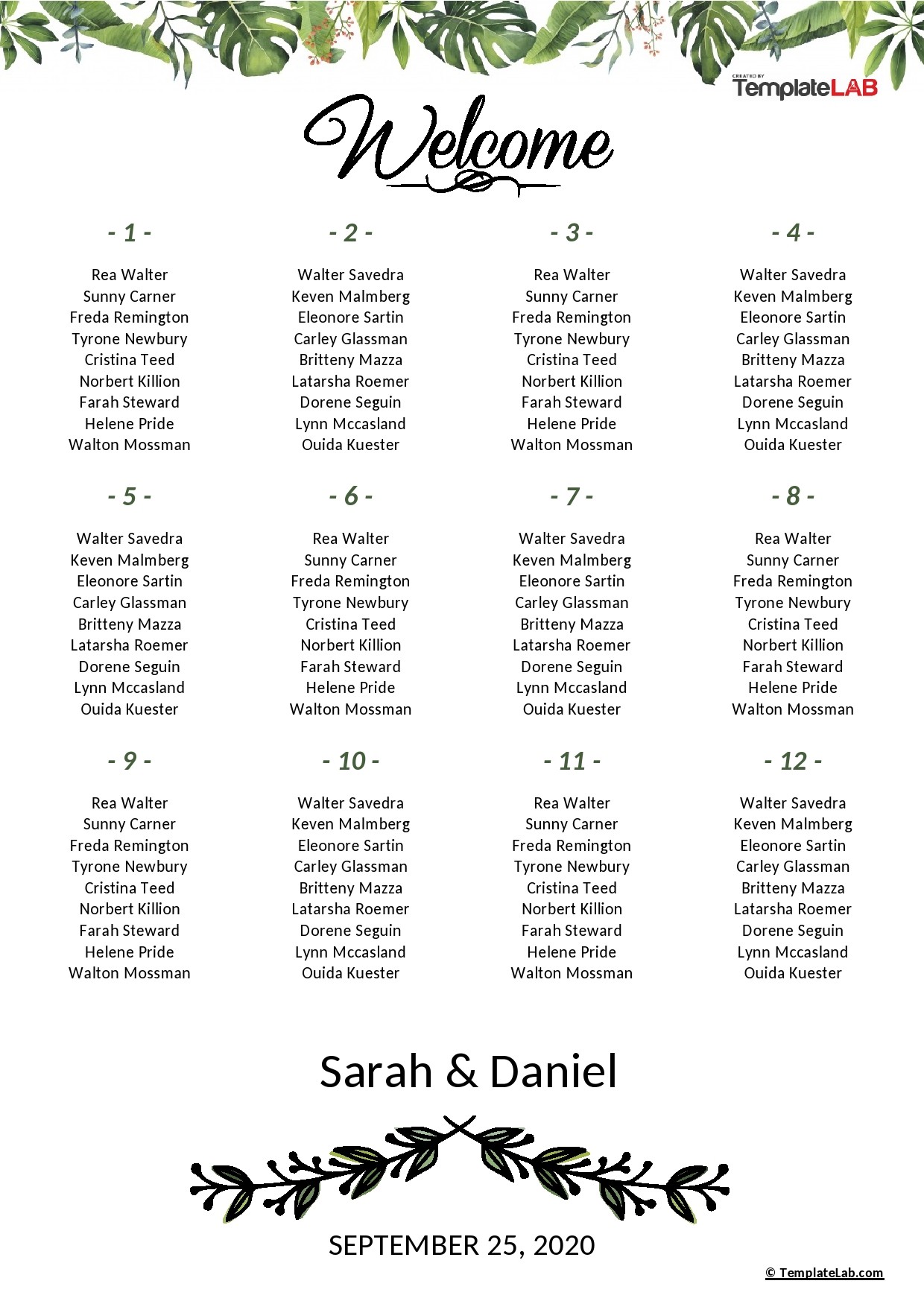 19 Great Seating Chart Templates Wedding Classroom More 