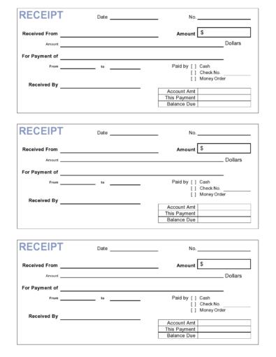 30 Editable Purchase Receipt Templates (Word / Excel) ᐅ TemplateLab