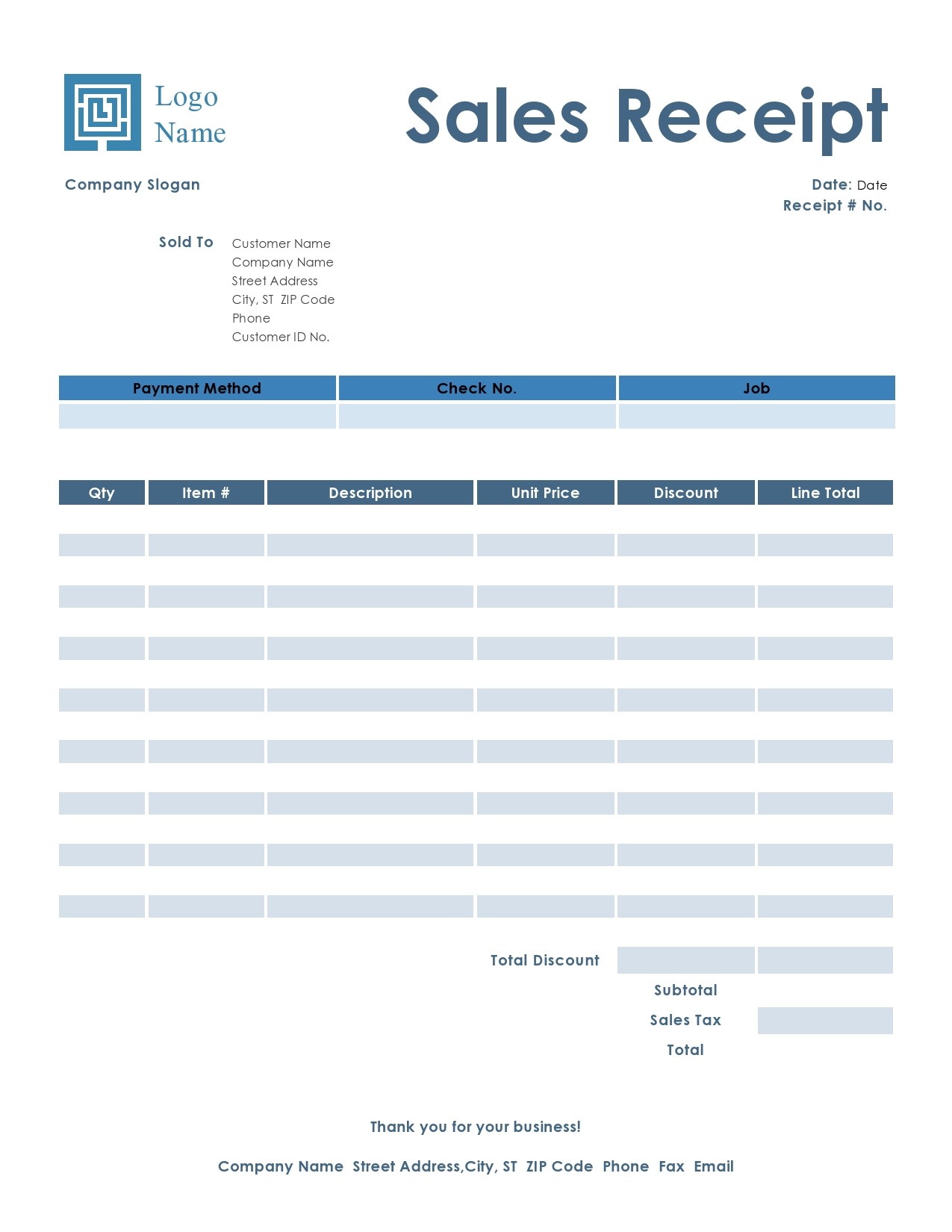 30 Editable Purchase Receipt Templates Word Excel TemplateLab