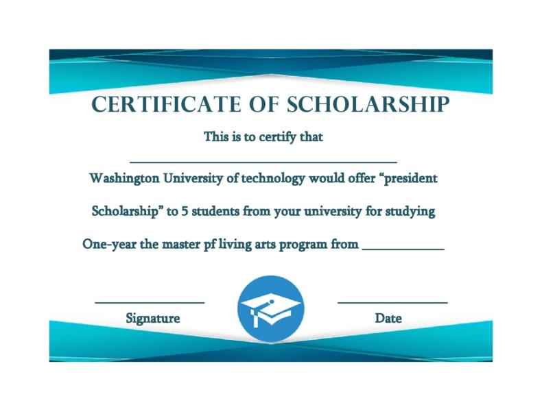 42 Free Scholarship Certificate Templates [Word & PDF]